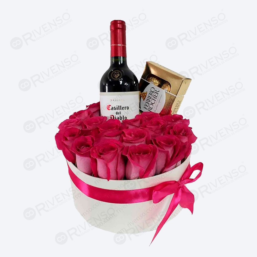 Caja Vino & Amor